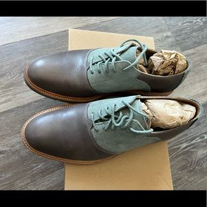 Brand new Cole Haan Christy Wedge Saddle Oxford